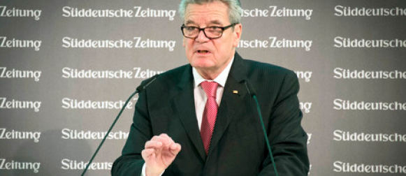 Gauck hält „seine“ große Rede schon jetzt