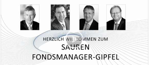 30. Januar: Sauren Fondsmanager-Gipfel