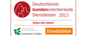 Swiss Life Select überzeugt mit hoher Kundenorientierung
