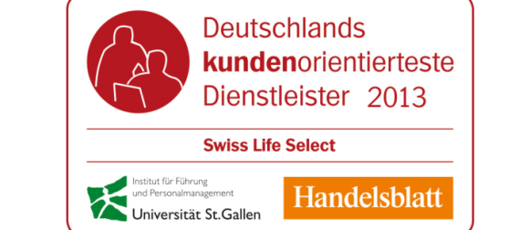 Swiss Life Select überzeugt mit hoher Kundenorientierung