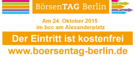 Börsentag Berlin: Am 24. Oktober ist es wieder soweit!